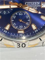 Citizen GN-4-S Chronograph 100M Two-Tone Blue Dial Quartz Men’s Watch